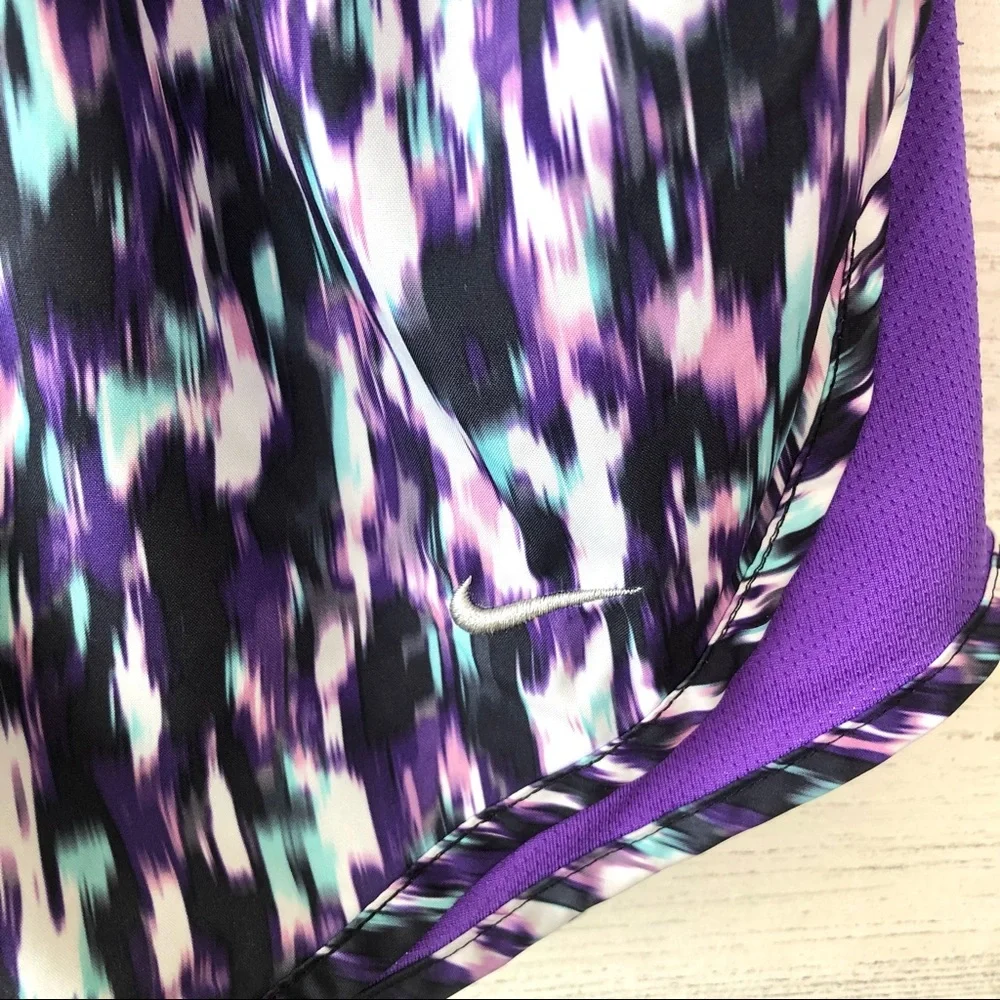 *3/$20* NIKE Dri-Fit Abstract Watercolor Animal Print Tempo Shorts S